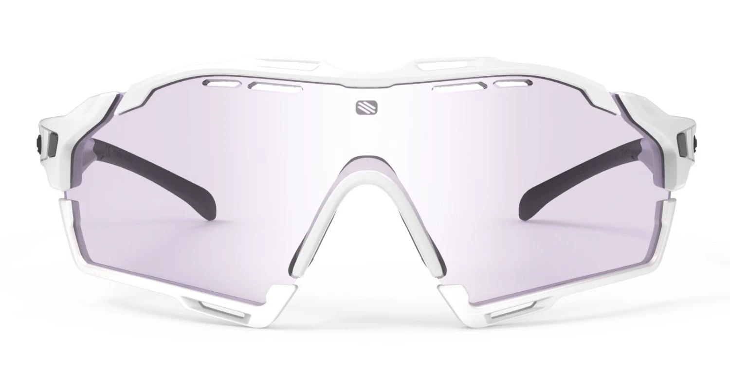 Rudy Project Cutline Sportbrille Golfbrille - White Gloss/ImpactX Photochromic 2 Rudy Project Cutline Sportbrille Golfbrille - White Gloss/ImpactX Photochromic – Bild 2