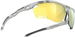 Rudy Project Propulse Sportbrille - Light Grey Mat/multilaser Red -Sport Gear Angebote Store Rudy Project Propulse Sportbrille Laufbrille joggingbrille light grey mat yellow 3