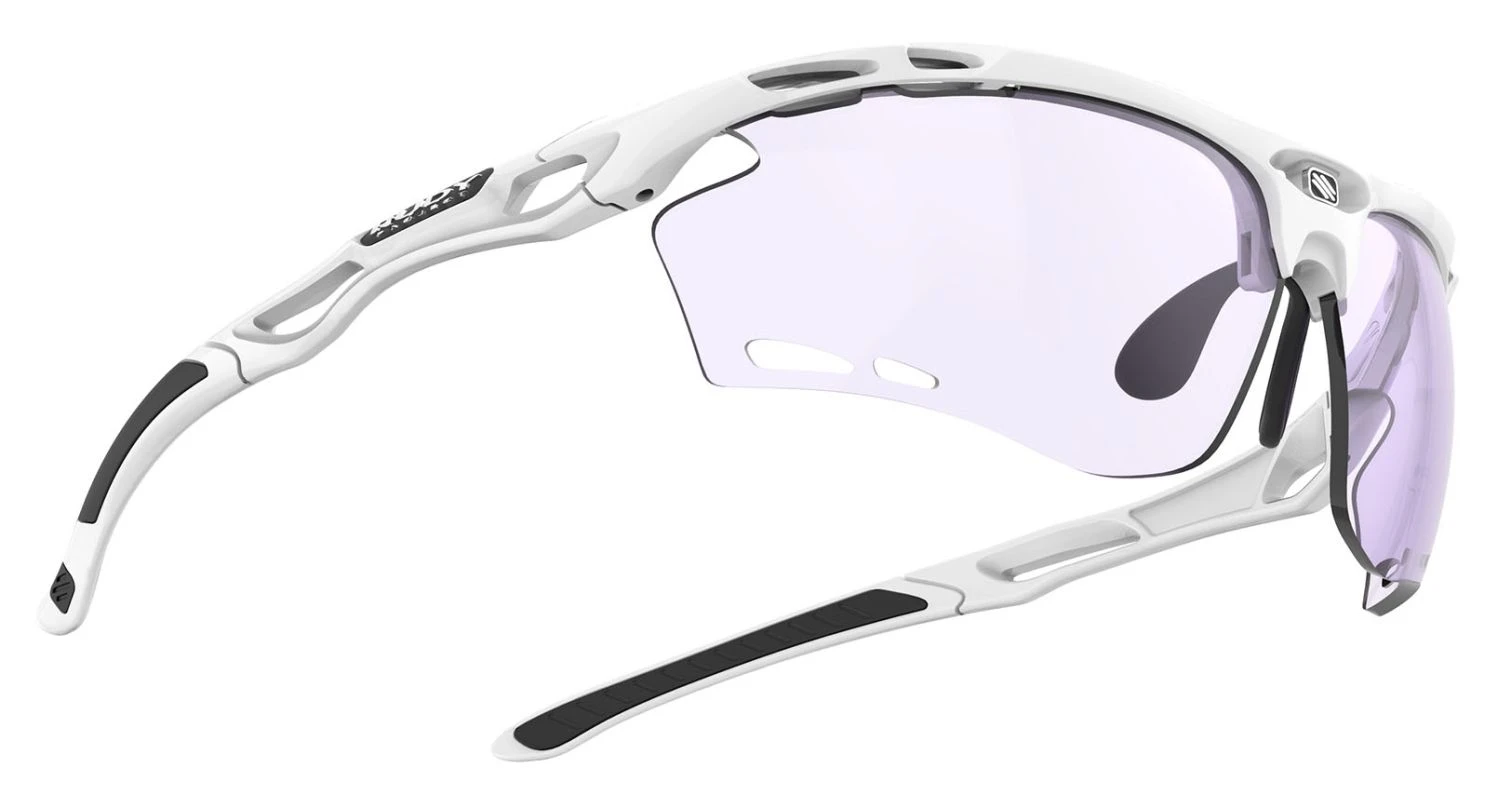 Rudy Project Propulse Sportbrille - White Gloss/ImpactX 2 Laser Purple 3 Rudy Project Propulse Sportbrille - White Gloss/ImpactX 2 Laser Purple – Bild 3