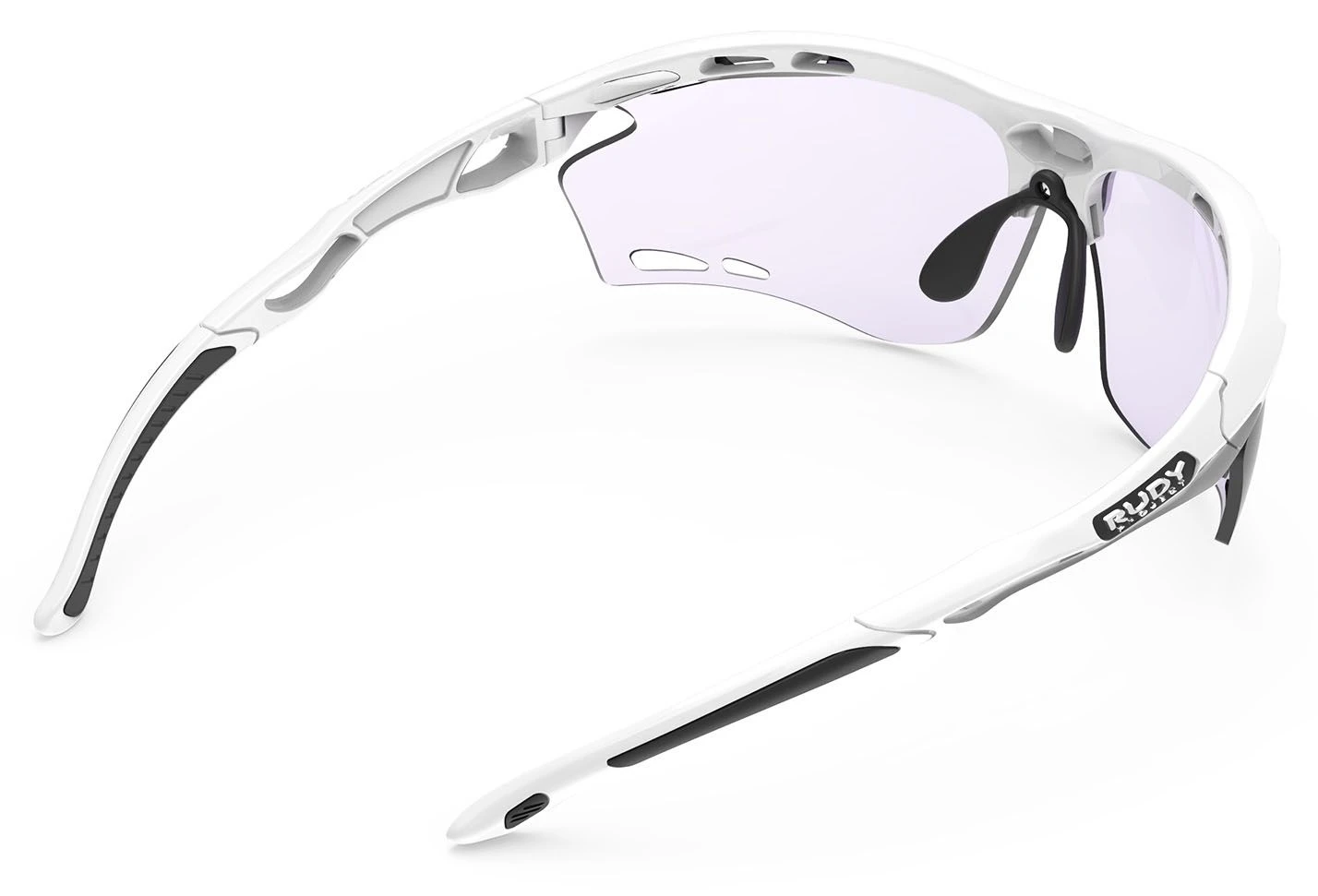 Rudy Project Propulse Sportbrille - White Gloss/ImpactX 2 Laser Purple 5 Rudy Project Propulse Sportbrille - White Gloss/ImpactX 2 Laser Purple – Bild 5