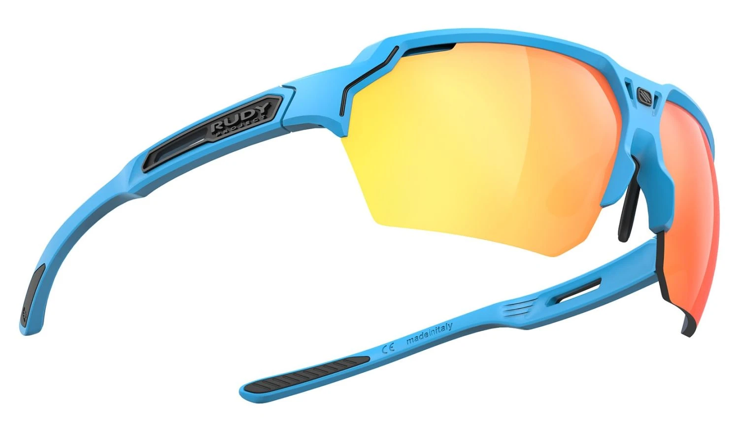 Rudy Project Deltabeat Running Sportbrille - Azur Matte - Multilaser Orange 3 Rudy Project Deltabeat Running Sportbrille - Azur Matte - Multilaser Orange – Bild 3