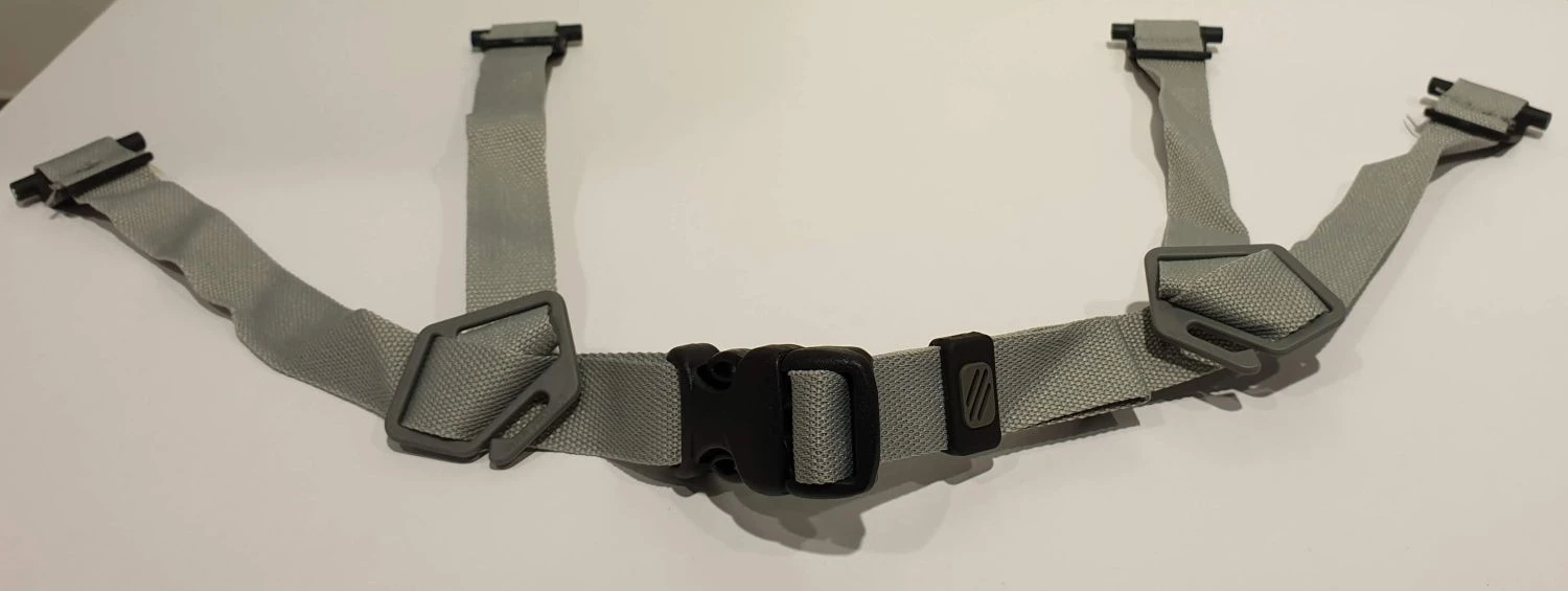 Farbiges Wechsel-Gurtband Für Rudy Project Central Fahrradhelm-silver 1 Farbiges Wechsel-Gurtband Für Rudy Project Central Fahrradhelm-silver