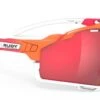 Rudy Project Cutline Sportbrille - Mandarin Fade/coral Matt/Multilaser Red