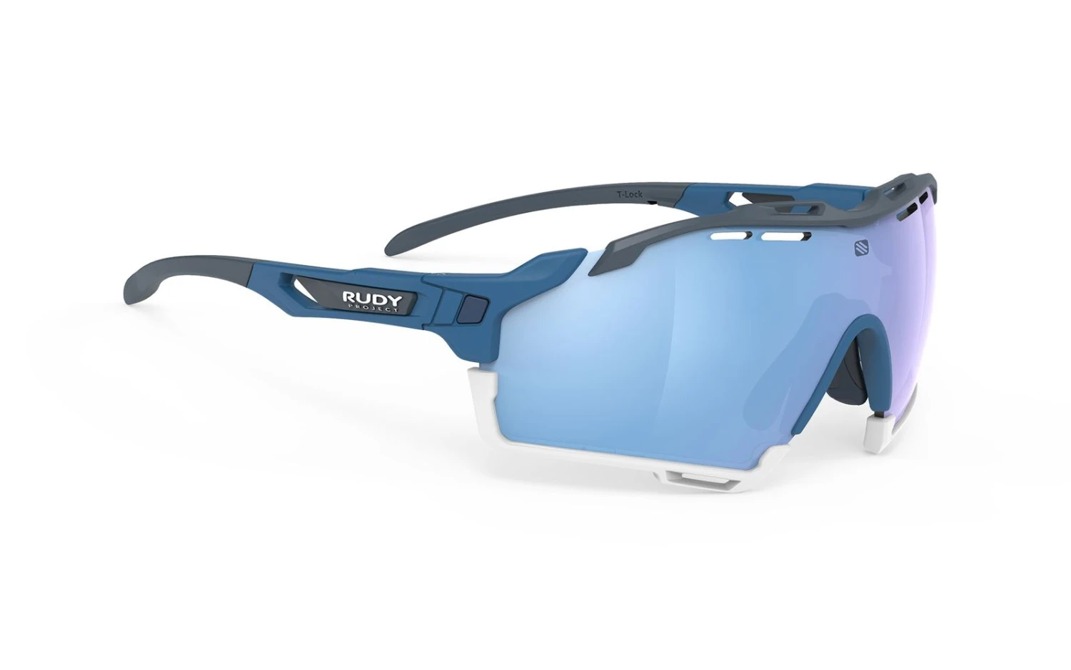 Rudy Project Cutline Sportbrille - Pacific Blue Matt/Multilaser Ice 1 Rudy Project Cutline Sportbrille - Pacific Blue Matt/Multilaser Ice