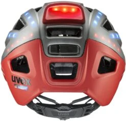 Uvex Finale 2.0 Light Fahrradhelm-silver Red Mat -Sport Gear Angebote Store S41004302 uvex finale light 2 0 Fahrradhelm mit LED Licht Sensor 5