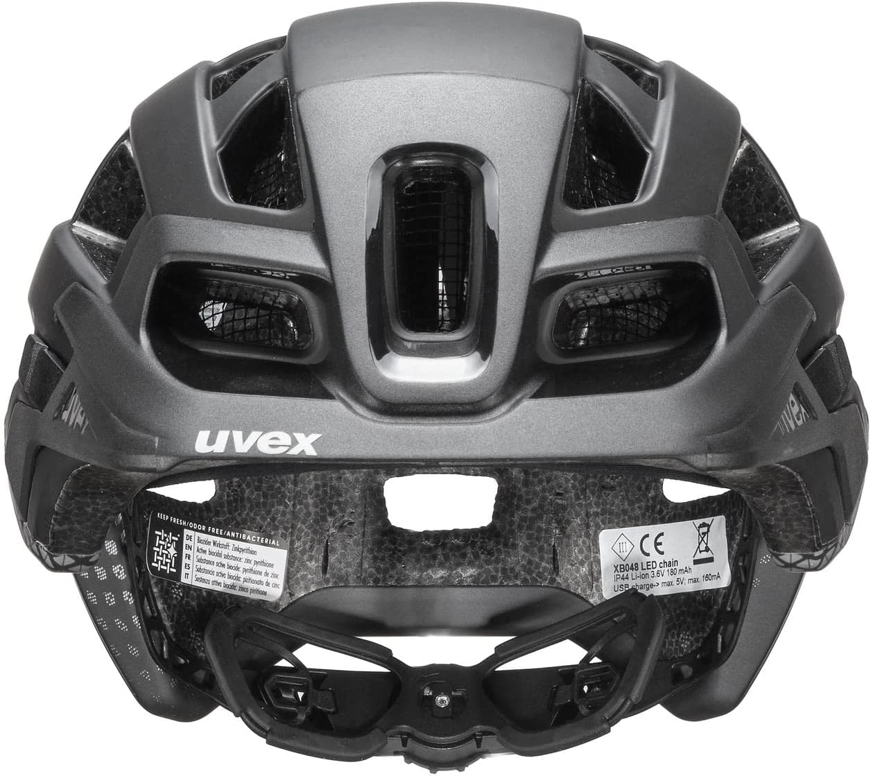 Uvex Finale 2.0 Light Fahrradhelm-black-silver Mat 3 Uvex Finale 2.0 Light Fahrradhelm-black-silver Mat – Bild 3