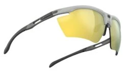 Rudy Project Magnus Sportbrille - Light Grey Matte - Multilaser Yellow -Sport Gear Angebote Store SP750597 0000 Rudy Project Magnus Sportbrille grosse breite gesichter light grey matte multi laser yellow 3