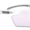 Rudy Project Magnus Sportbrille - White Gloss - ImpactX 2 Laser Purple
