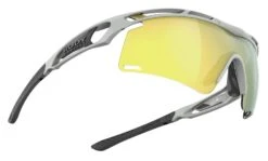 Rudy Project Tralyx+ Sportbrille - Light Grey Matte/Multilaser Yellow -Sport Gear Angebote Store SP760597 0000 Rudy Project Tralyx Sportbrille Rennradbrille Joggingbrille light grey matt multilaser yellow 3