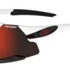 TIFOSI Aethon Sportbrille-white-black/Mirror Red