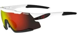 TIFOSI Aethon Sportbrille-white-black/Mirror Red