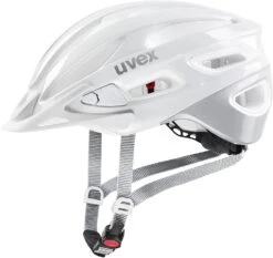 Uvex True Fahrradhelm - White-silver