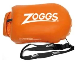 ZOGGS Saferswimmer Buoy - Sicherheits-Schwimmboje Mit Packsack - Orange