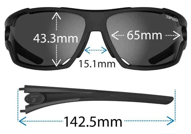 TIFOSI Amok Sportbrille-White Black 4 TIFOSI Amok Sportbrille-White Black – Bild 4