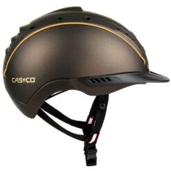 CASCO Mistrall-2 Reithelm - Dunkelbraun Mat (VG1-Norm)