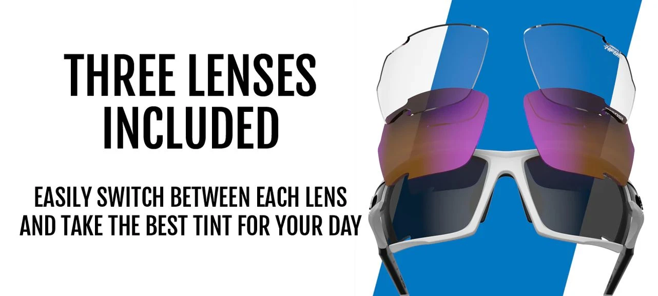 TIFOSI KILO Sportbrille-White/Black-Smoke 3 TIFOSI KILO Sportbrille-White/Black-Smoke – Bild 3