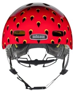 Nutcase Little Nutty Mips Fahrradhelm "Very Berry" -Sport Gear Angebote Store nutcase little nutty mips very berry Fahrradhelm 3