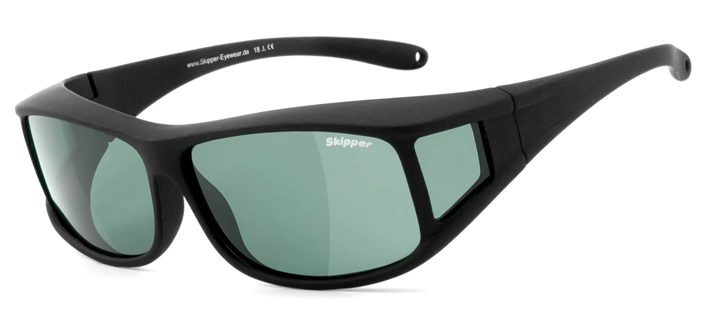 Überbrille Skipper 10.0 Polarisierend - Black Mat 1 Überbrille Skipper 10.0 Polarisierend - Black Mat