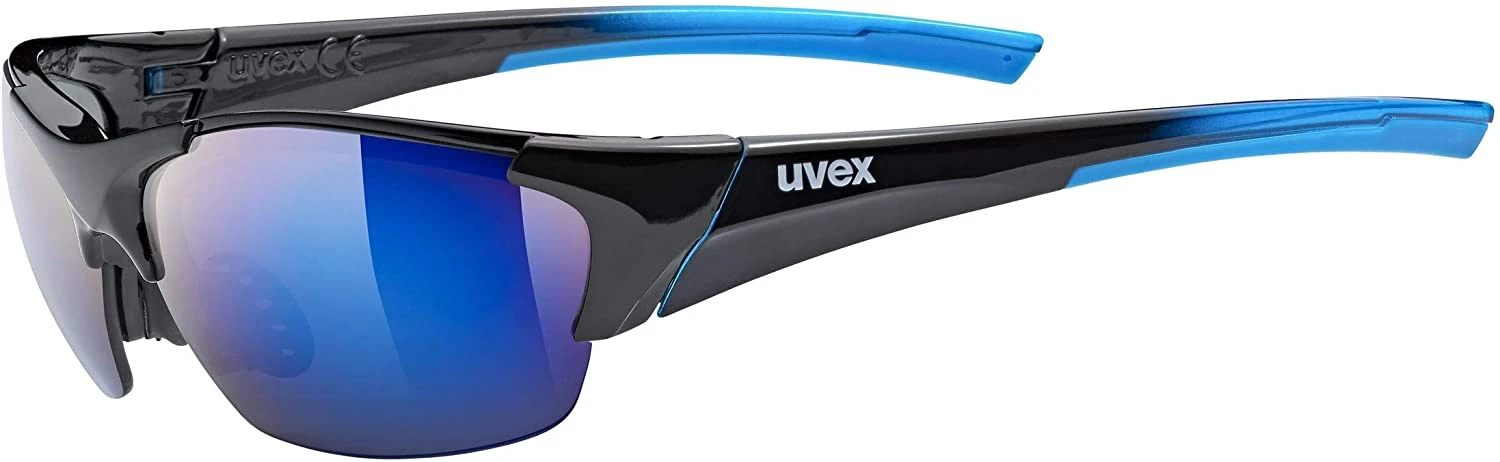 Uvex Blaze III Sportbrille - Black Blue 1 Uvex Blaze III Sportbrille - Black Blue