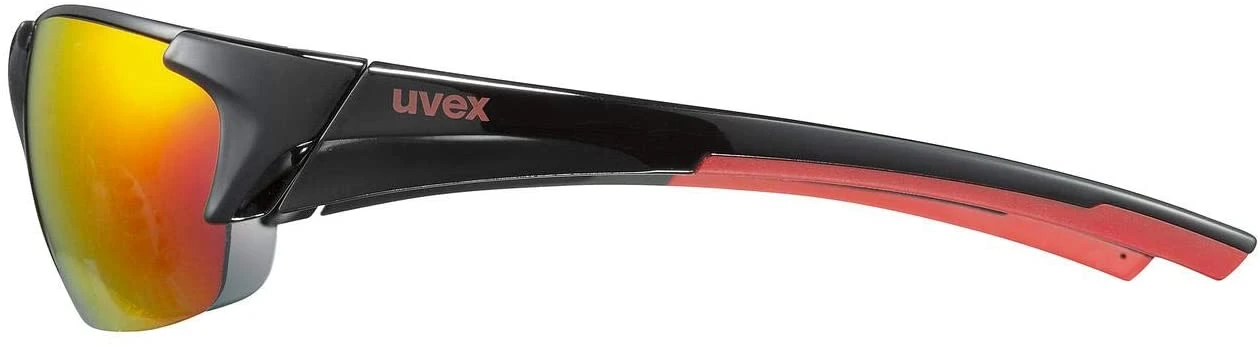 Uvex Blaze III Sportbrille - Black Red 4 Uvex Blaze III Sportbrille - Black Red – Bild 4