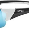 Uvex Blaze III Sportbrille - White-black Mat