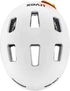 Uvex City 4 Fahrradhelm - White Skyfall Mat -Sport Gear Angebote Store uvex city 4 Fahrradhelm ebike Helm whote skyfall matt 5