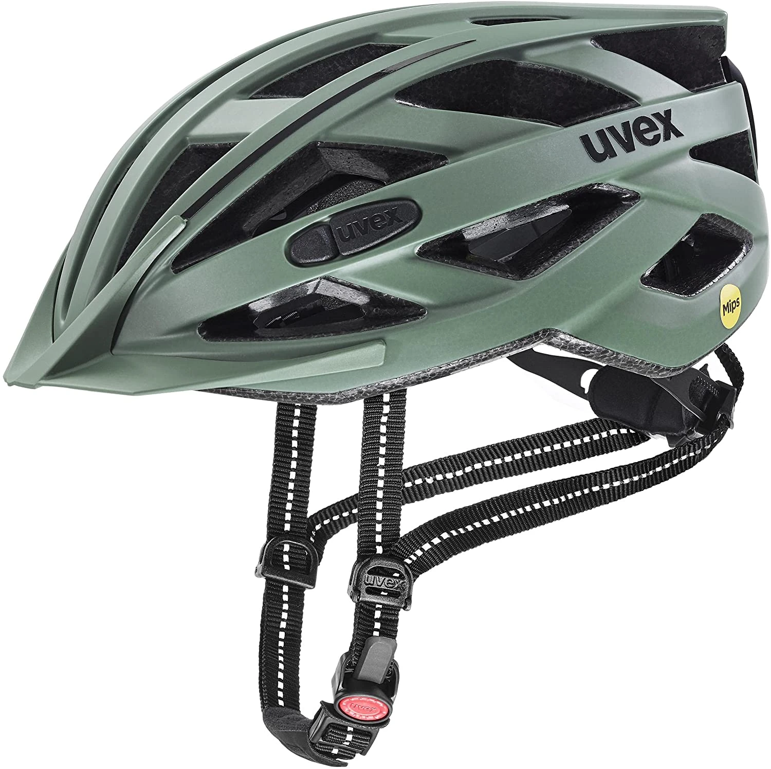 Uvex City I-vo MIPS Fahrradhelm - Moos Green Mat 1 Uvex City I-vo MIPS Fahrradhelm - Moos Green Mat