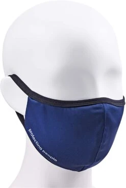 Uvex Face Mask Gesichtsmaske - Ink Blue -Sport Gear Angebote Store uvex face mask Gesichtsmaske Mund Nasen Schutz blue 3
