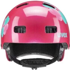 Skaterhelm Uvex Kid 3 - Pink Flower 6 Skaterhelm Uvex Kid 3 - Pink Flower -Sport Gear Angebote Store uvex fahrradhelm kid 3 kinderhelm pink flower 2