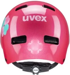 Skaterhelm Uvex Kid 3 - Pink Flower 7 Skaterhelm Uvex Kid 3 - Pink Flower -Sport Gear Angebote Store uvex fahrradhelm kid 3 kinderhelm pink flower 3