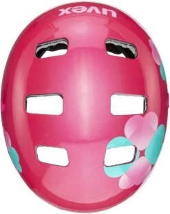 Skaterhelm Uvex Kid 3 - Pink Flower 8 Skaterhelm Uvex Kid 3 - Pink Flower -Sport Gear Angebote Store uvex fahrradhelm kid 3 kinderhelm pink flower 4