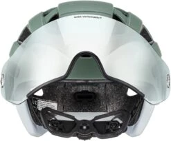 Uvex Finale Visor Vario Visier Fahrradhelm - Moss Green-cloud Matt -Sport Gear Angebote Store uvex finale visor v Fahrradhelm mit selbsttoenendem Visier moos green mat 3
