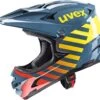 Uvex HLMT 10 Bike Full Face Helm - Blue Fire