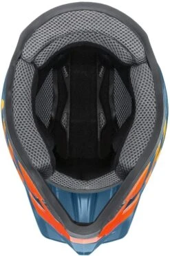 Uvex HLMT 10 Bike Full Face Helm - Blue Fire -Sport Gear Angebote Store uvex hlmt 10 bike donwhill mtb bmx helm 5 ansicht von unten