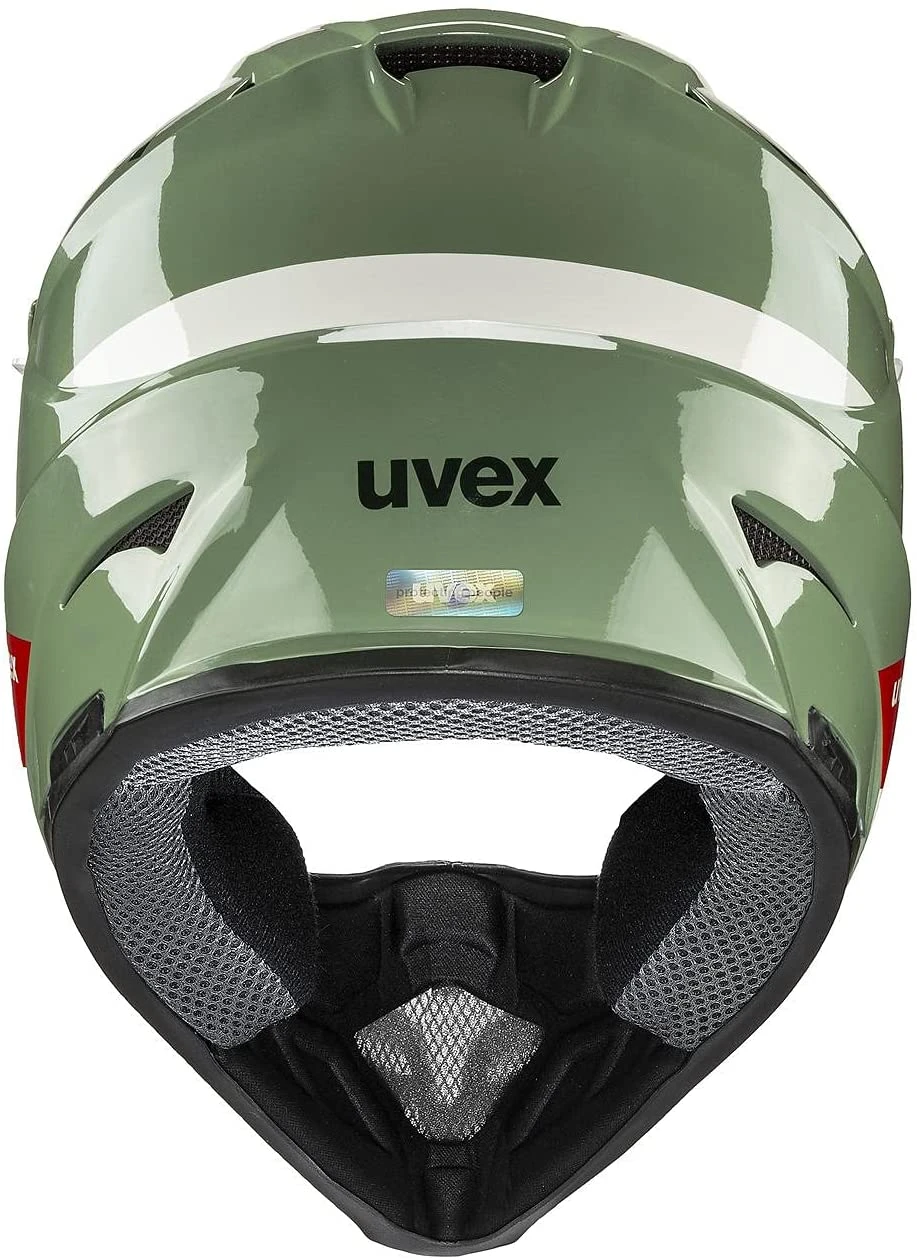 Uvex HLMT 10 Bike Full Face Helm - Moos Green-sand 3 Uvex HLMT 10 Bike Full Face Helm - Moos Green-sand – Bild 3