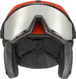 Uvex Instinct Visor Visier-Skihelm - Fierce Red-black Mat -Sport Gear Angebote Store uvex instinct visor visier skihelm fierce red black matt 3