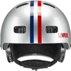 Skaterhelm Uvex Kid 3 - Race Silver -Sport Gear Angebote Store uvex kid 3 Fahrradhelm race silver 2