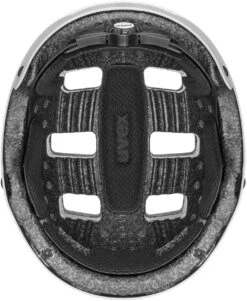 Skaterhelm Uvex Kid 3 - Race Silver -Sport Gear Angebote Store uvex kid 3 Fahrradhelm race silver 5