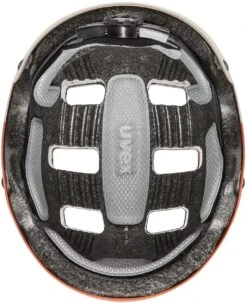 Skaterhelm Uvex Kid 3 Cc - Grapefruit Sand Mat -Sport Gear Angebote Store uvex kid 3 cc kinder skaterhelm fahrradhelm grapefruit sand mat 5 Ansicht von unten