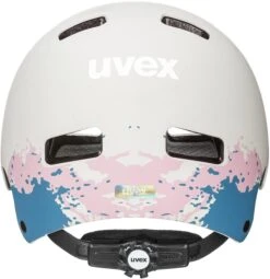 Skaterhelm Uvex Kid 3 Cc - Grey-grapefruit Mat -Sport Gear Angebote Store uvex kid 3 cc kinder skaterhelm fahrradhelm grey grapefruit mat 3 Ansicht von hinten