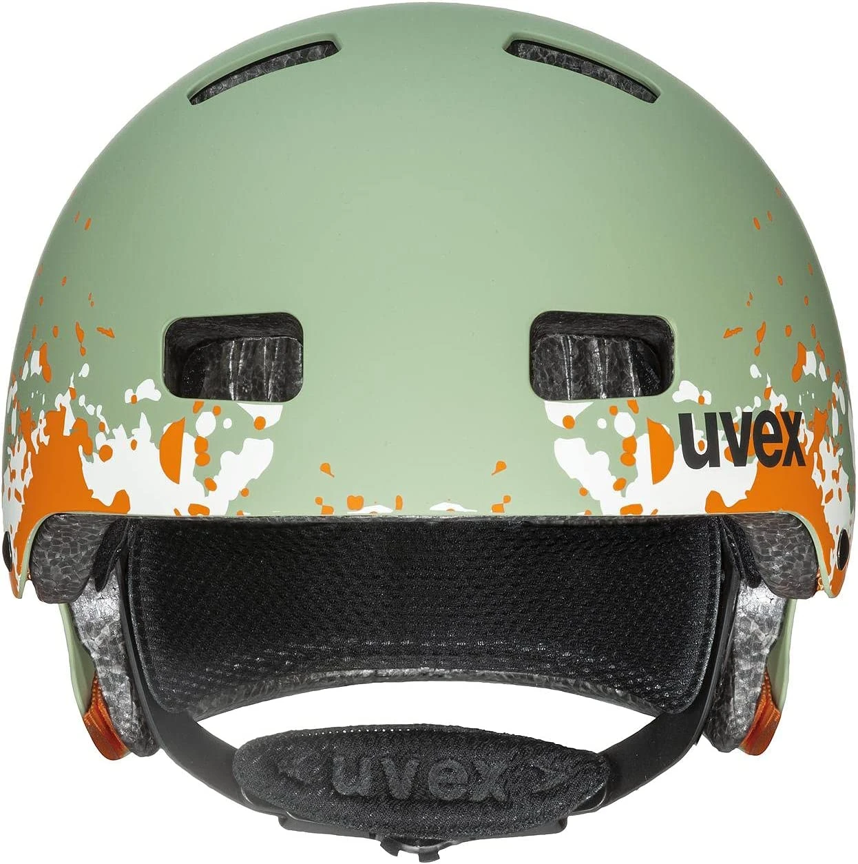 Skaterhelm Uvex Kid 3 Cc - Moos Green-sand Mat 2 Skaterhelm Uvex Kid 3 Cc - Moos Green-sand Mat – Bild 2