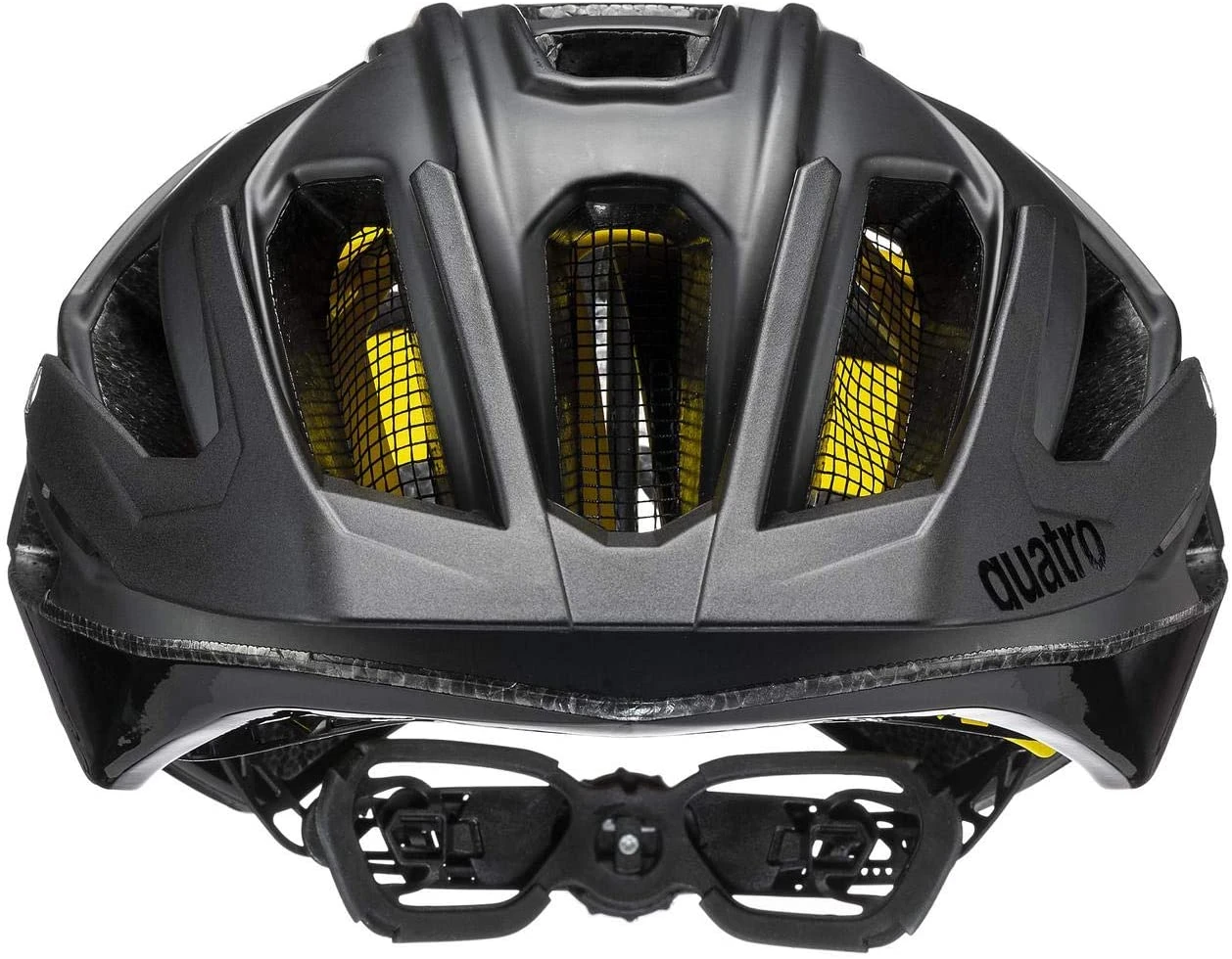 Uvex Quatro Cc MIPS Mountainbike Helm - All Black 2 Uvex Quatro Cc MIPS Mountainbike Helm - All Black – Bild 2