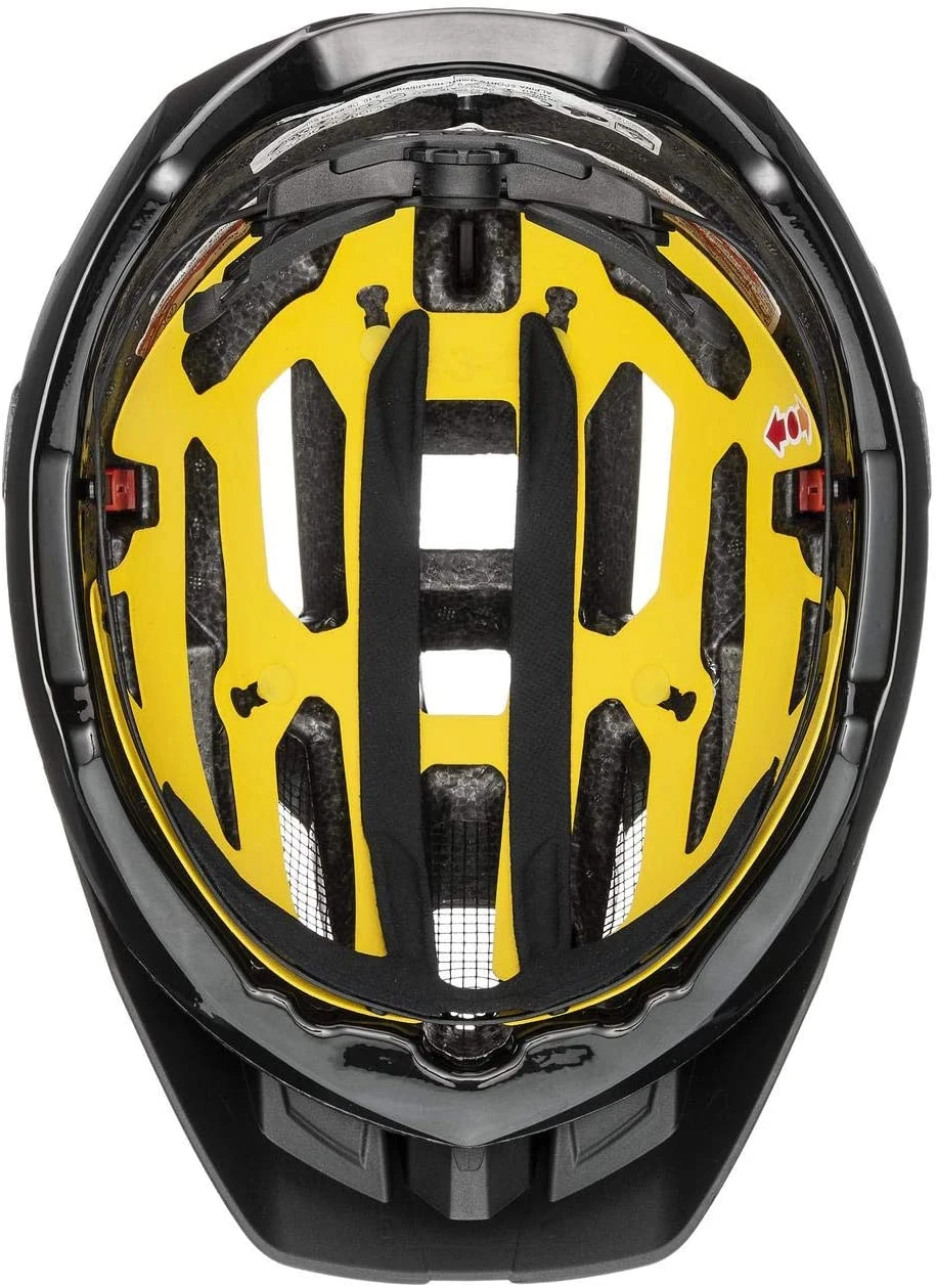 Uvex Quatro Cc MIPS Mountainbike Helm - All Black 4 Uvex Quatro Cc MIPS Mountainbike Helm - All Black – Bild 4