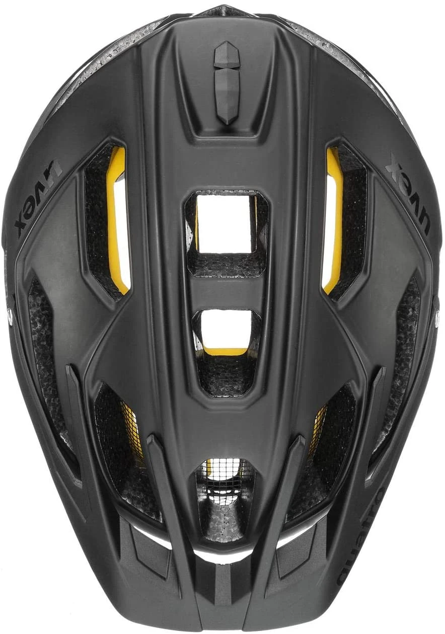 Uvex Quatro Cc MIPS Mountainbike Helm - All Black 5 Uvex Quatro Cc MIPS Mountainbike Helm - All Black – Bild 5