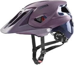 Uvex Quatro Integrale Mountainbike Helm - Plum-deepspace Mat/shiny