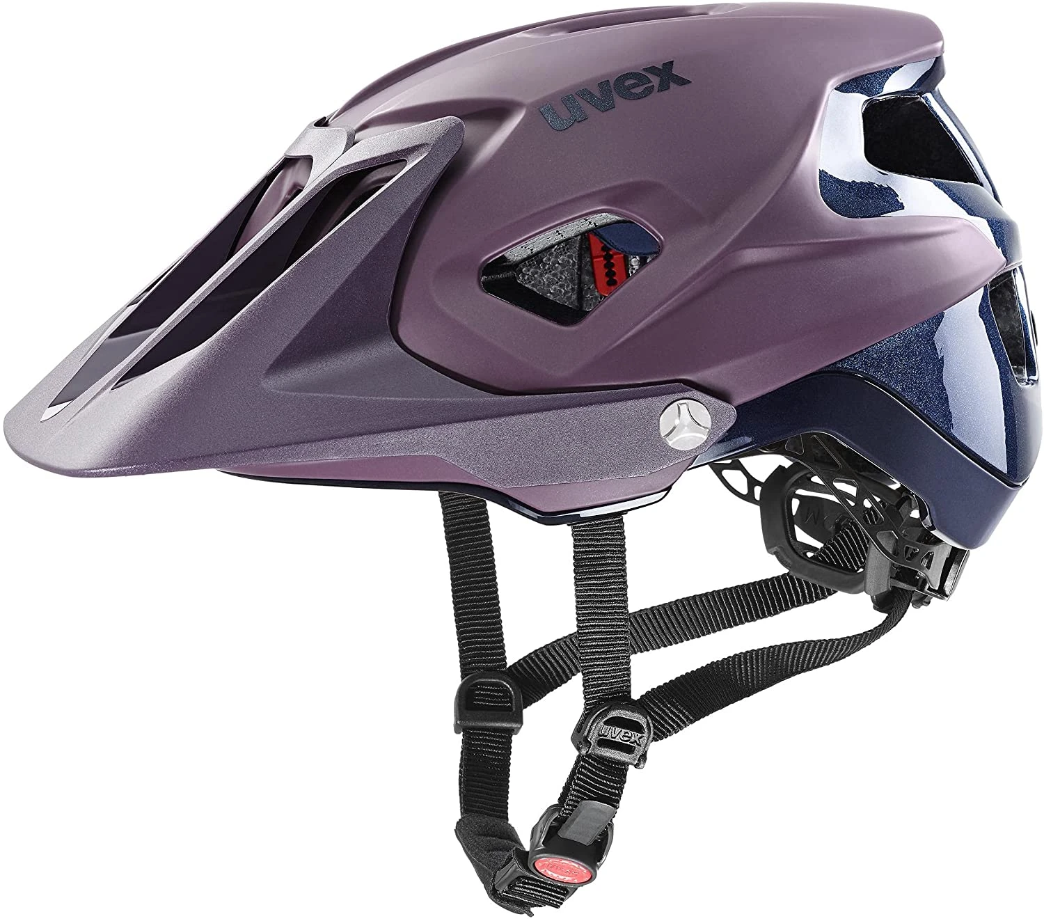 Uvex Quatro Integrale Mountainbike Helm - Plum-deepspace Mat/shiny 1 Uvex Quatro Integrale Mountainbike Helm - Plum-deepspace Mat/shiny