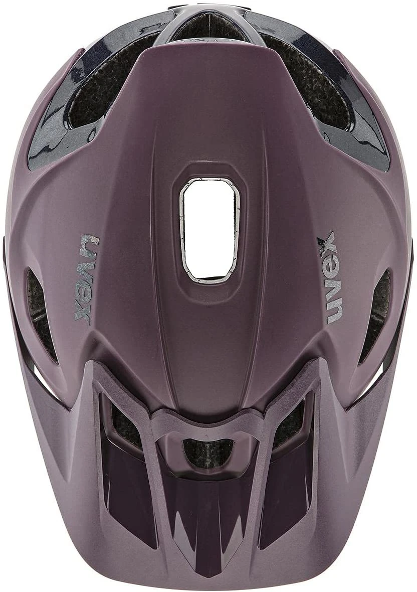 Uvex Quatro Integrale Mountainbike Helm - Plum-deepspace Mat/shiny 5 Uvex Quatro Integrale Mountainbike Helm - Plum-deepspace Mat/shiny – Bild 5