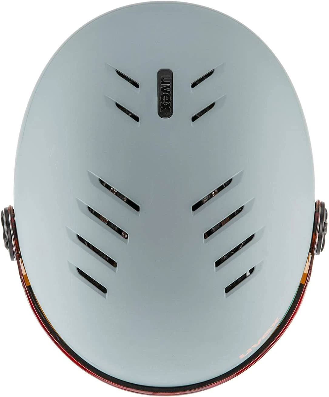 Uvex Rocket Jr. Visor Visier Kinder-Skihelm - Vis Rhino-blush Mat 5 Uvex Rocket Jr. Visor Visier Kinder-Skihelm - Vis Rhino-blush Mat – Bild 5