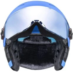 Uvex Rocket Jr. Visor Visier Kinder-Skihelm - Blue Mat 6 Uvex Rocket Jr. Visor Visier Kinder-Skihelm - Blue Mat -Sport Gear Angebote Store uvex rocket jr visor visier kinderskihelm blue mat 3