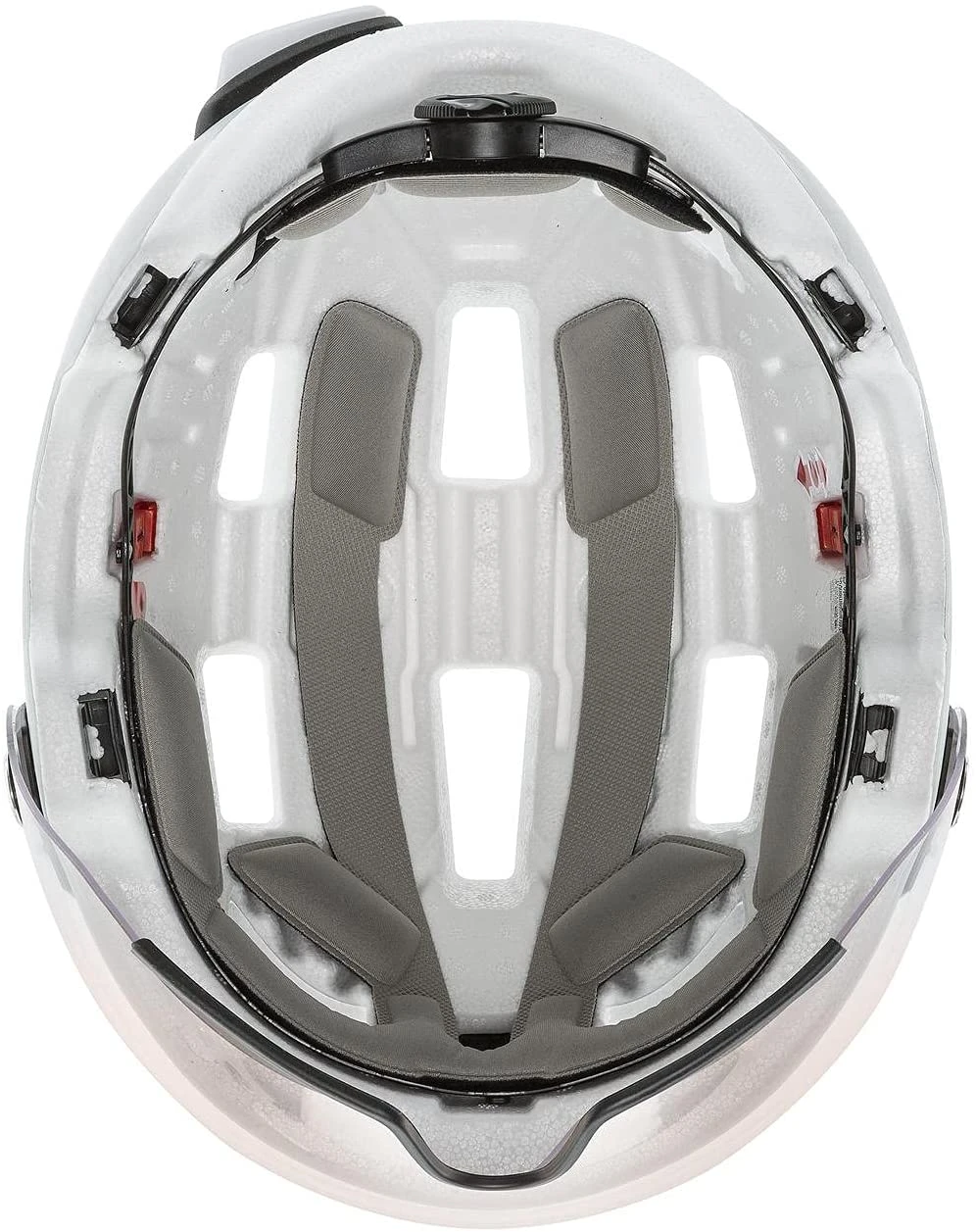 Uvex Rush Visor Visier Fahrradhelm - Papyrus Grey Mat 6 Uvex Rush Visor Visier Fahrradhelm - Papyrus Grey Mat – Bild 6